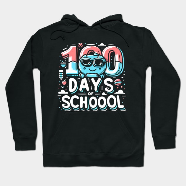 100 Days of School Hoodie by ANSAN